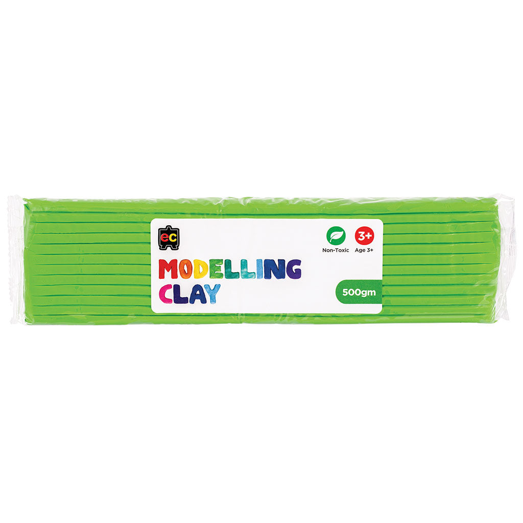 Modelling Clay Green - 500g - Educating Kids