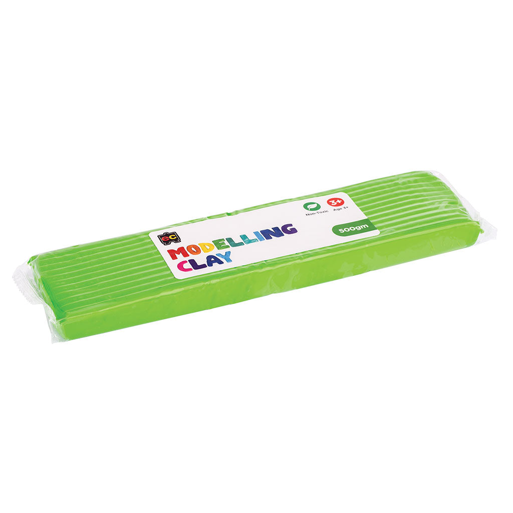 Modelling Clay Green - 500g - Educating Kids
