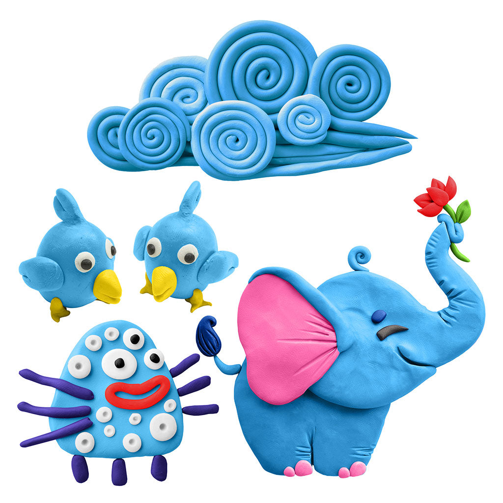 Modelling Clay Light Blue - 500g - Educating Kids