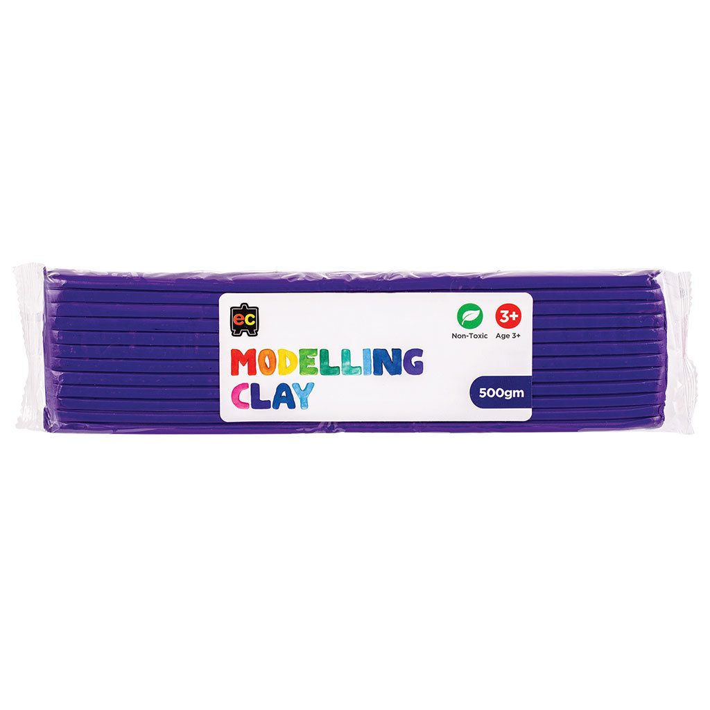 Modelling Clay Purple - 500g - Educating Kids