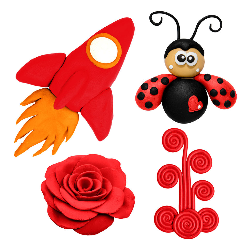 Modelling Clay Red - 500g - Educating Kids