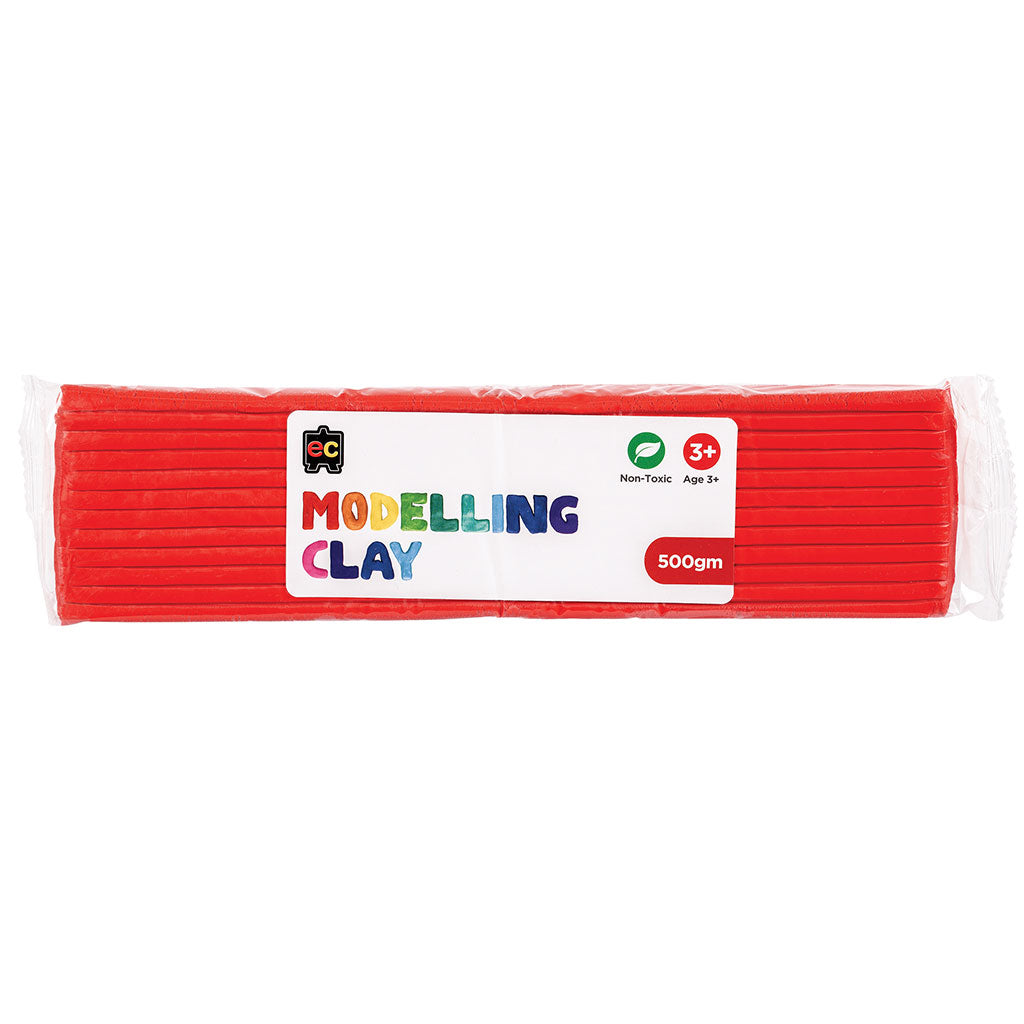 Modelling Clay Red - 500g - Educating Kids