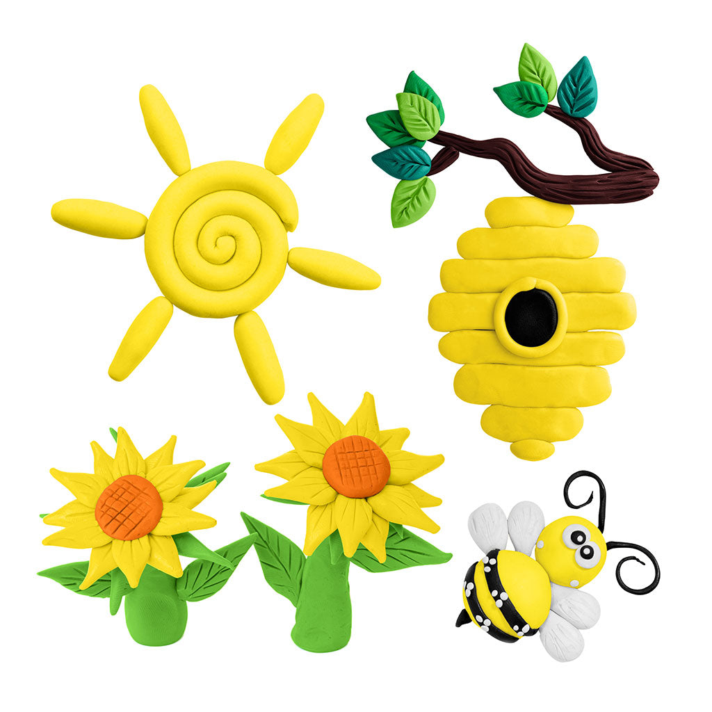 Modelling Clay Yellow - 500g - Educating Kids