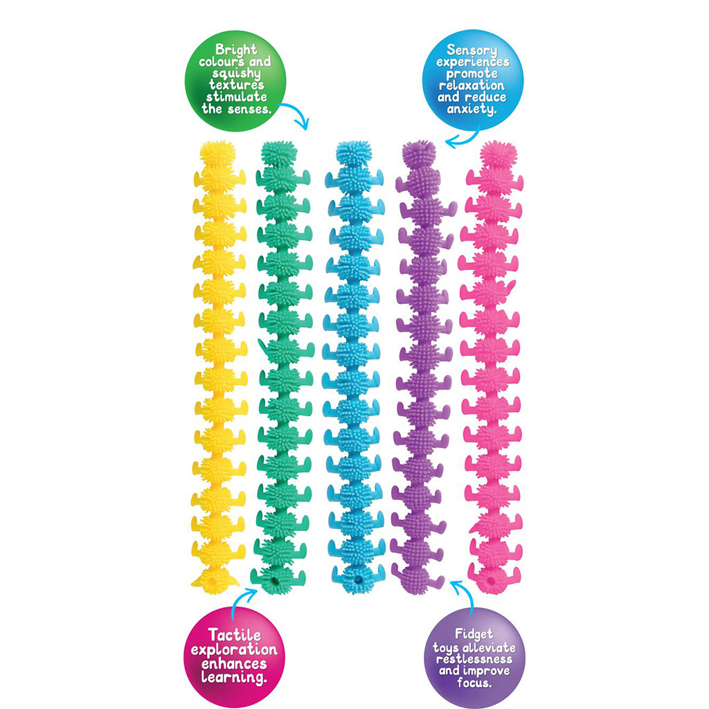 Stretch Caterpillars - 5pc - Educating Kids