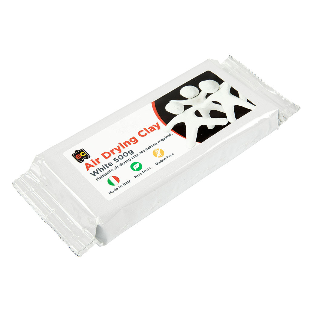 EC Air Drying Clay White - 500g - Educating Kids