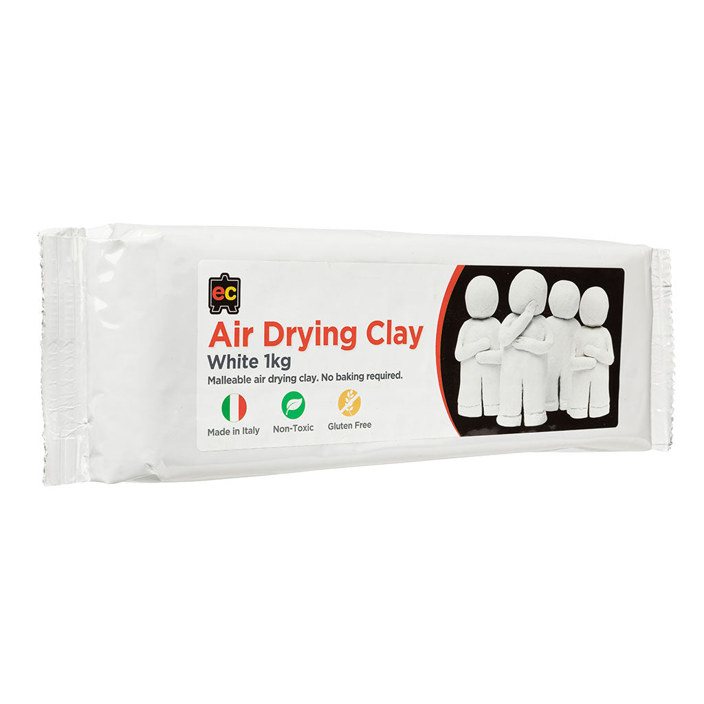EC Air Drying Clay White - 1kg - Educating Kids