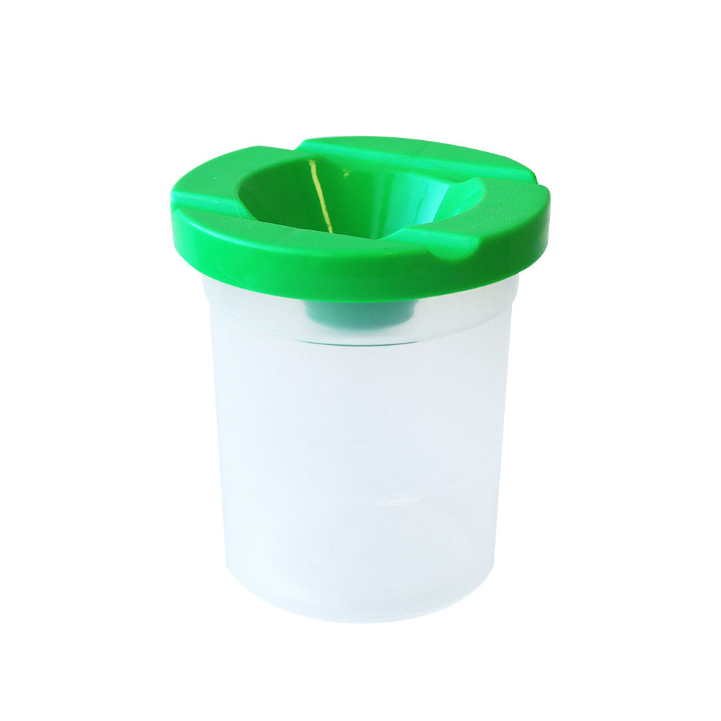 Paint Pot with Lid - Green - Educating Kids