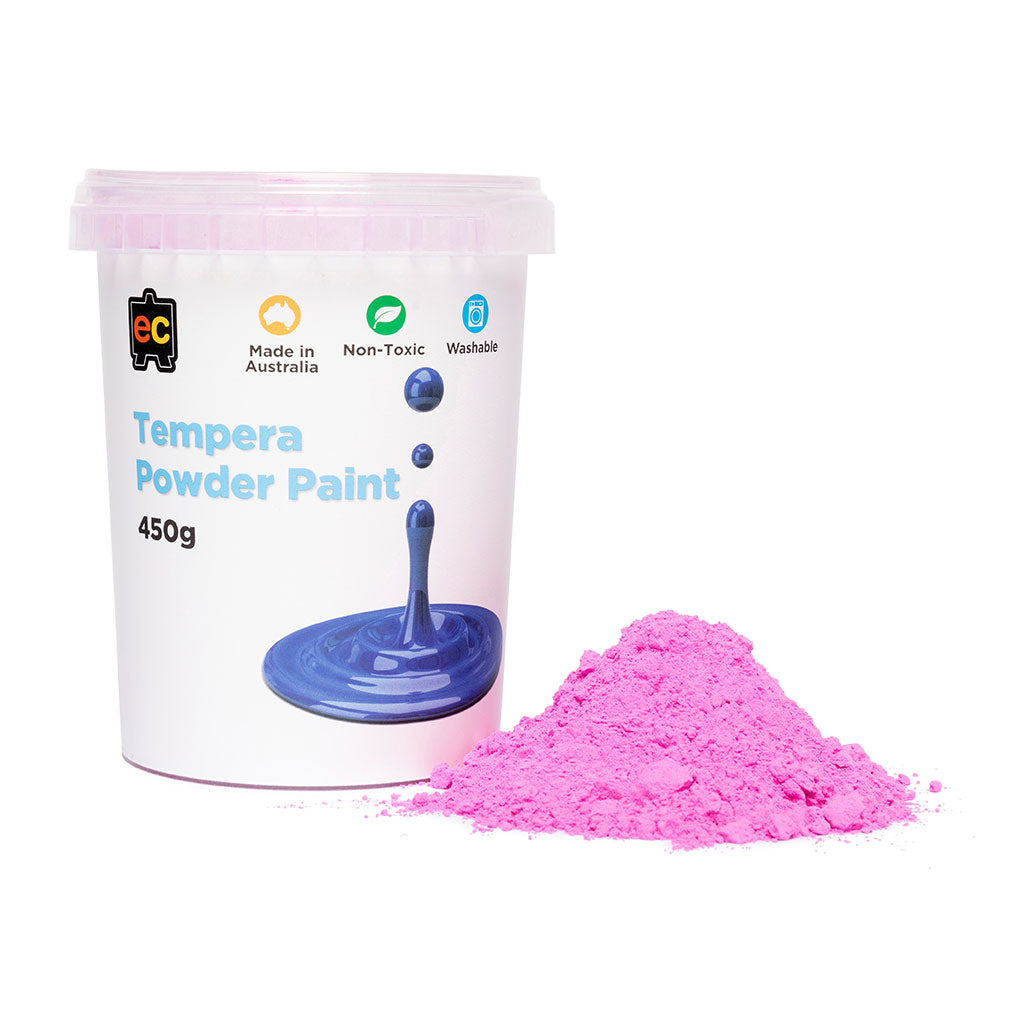 Tempera Powder - Pink - 450gm - Educating Kids