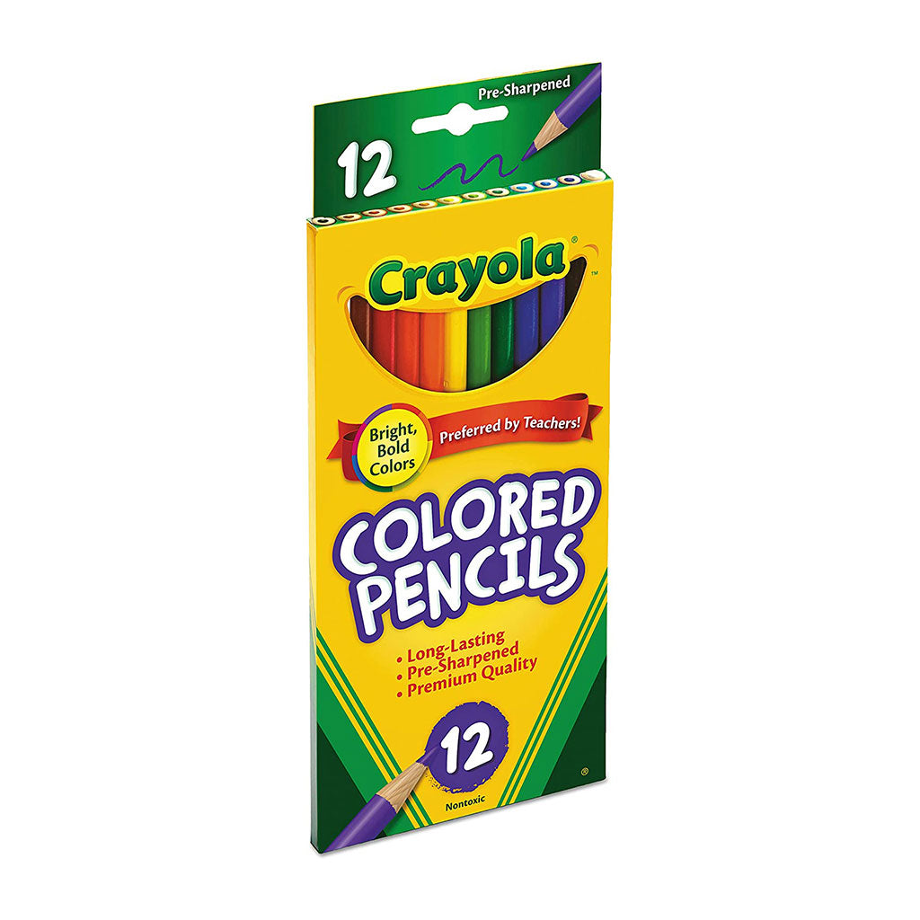 Crayola Pencils Coloured - Pack of 12 - Educating Kids