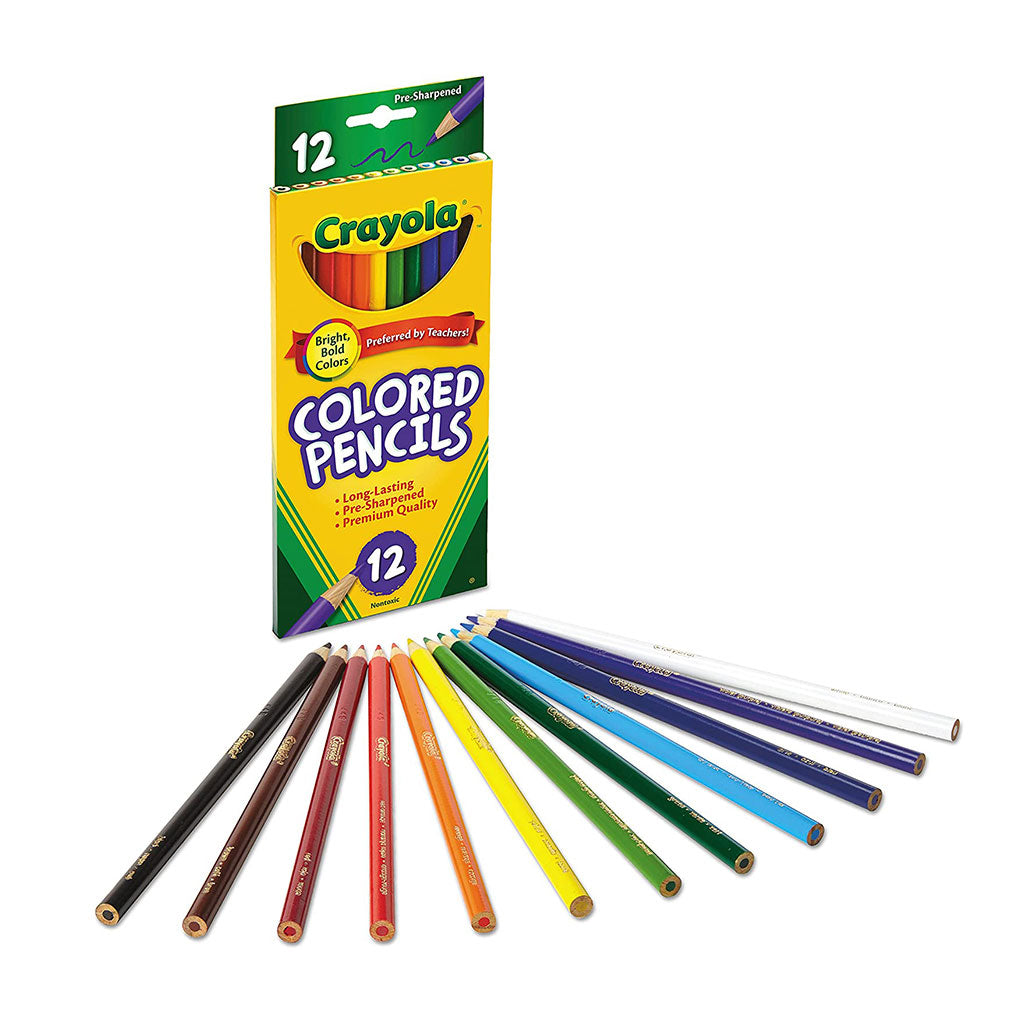 Crayola Pencils Coloured - Pack of 12 - Educating Kids