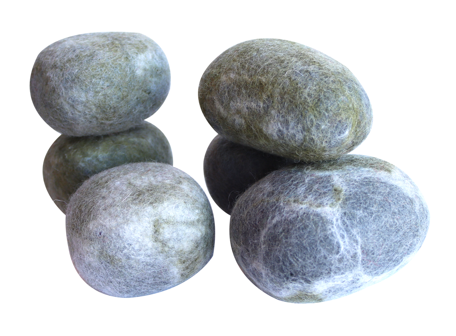 Felt Dino Set With Rocks - Large