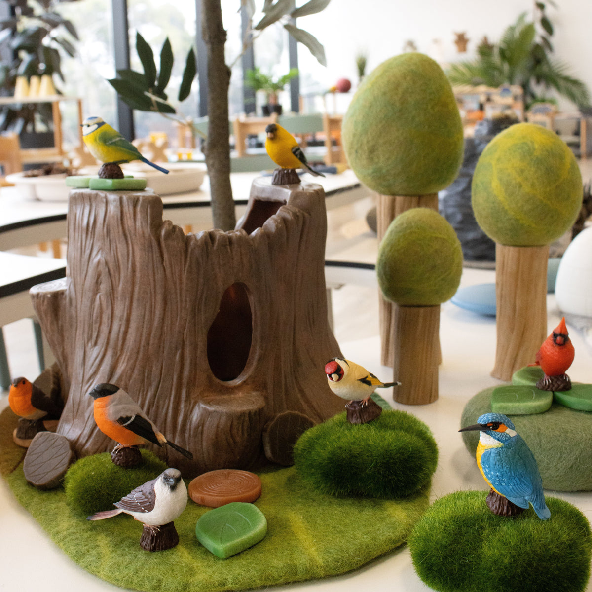 Beautiful Bird Figurines for Small World Play