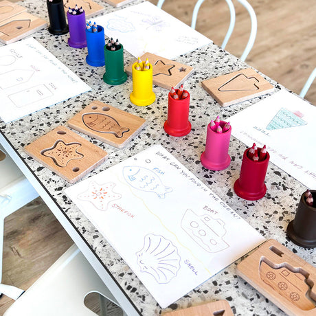 Little Looking Shapes Tracing Activity