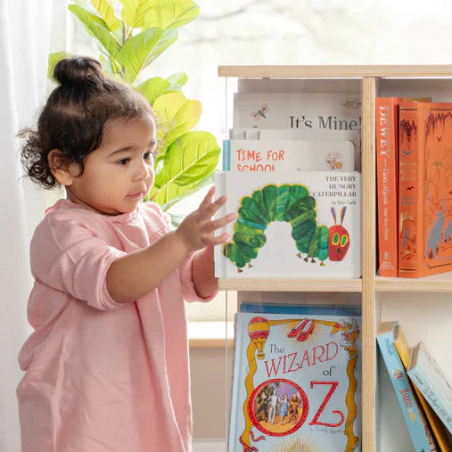 Rotating Book Display - White or Natural?