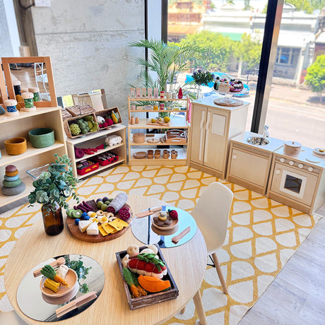 Grocery Shopping Felt Food Home Corner