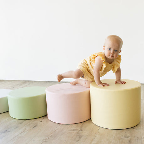 Stepping Stones in Calming Pastel Hues