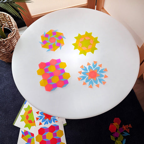Practice Calm with our Translucent Tiles & LED Round Table