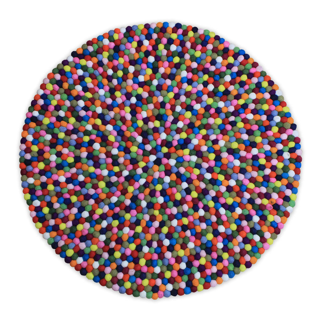 Felt Ball Mat 1.5m - Freckle