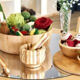 Bamboo Mortar & Pestle