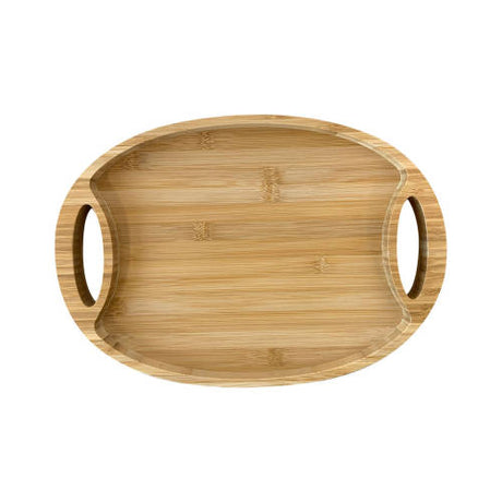 Bamboo Oval Tray - 40cm - Educating Kids