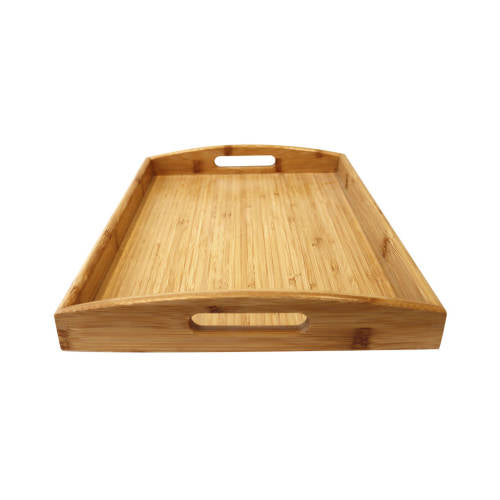 Bamboo Rectangle Tray - 40cm - Educating Kids