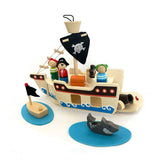 Portable Pirate Playset - 10pc Set - Educating Kids