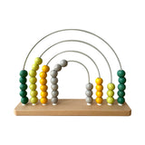 Wooden Rainbow Abacus Brown