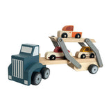 Wooden Car Transporter Playset - Educating Kids