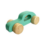 Wooden Baby Car with Handle - 6pc Set - Educating Kids