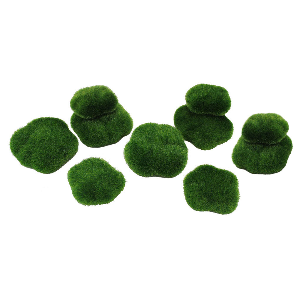 Moss Pebbles - 10pc