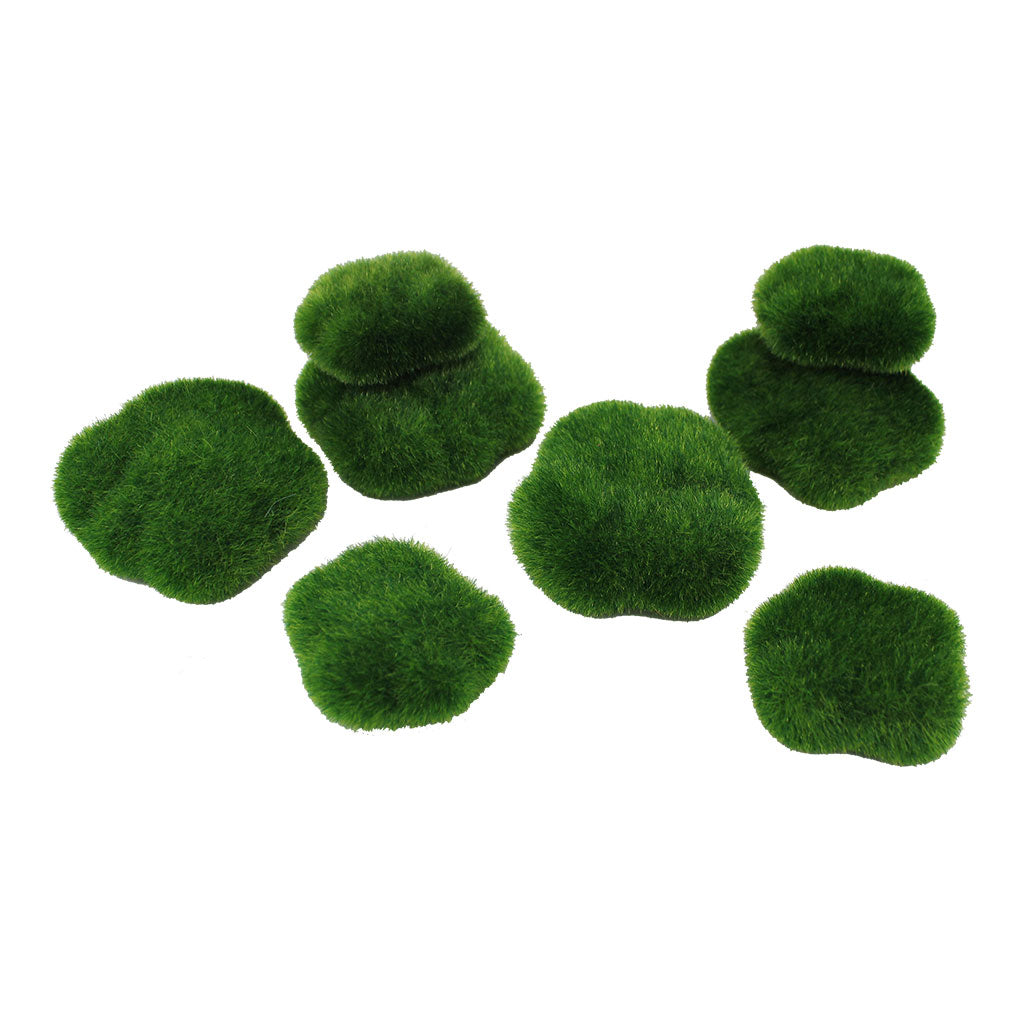 Moss Pebbles - 10pc