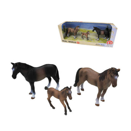Horses - Set of 3 - Educating Kids