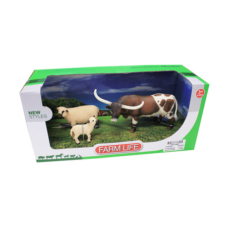 Sheep & Bull - 3pc