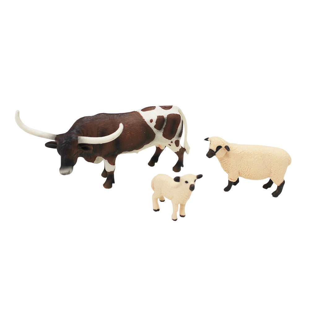 Sheep & Bull - 3pc