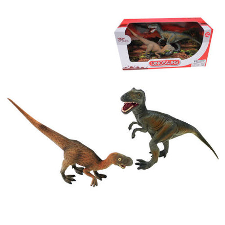 Velociraptor and T-Rex - Set of 2 - Educating Kids