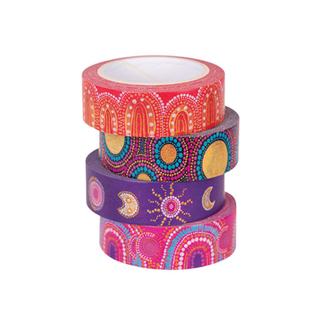 Washi Tape - Contemporary Australian Indigenous 8s - Educating Kids