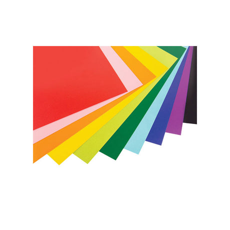 Cardboard Squares Coloured -290gsm 20cm - 100 Sheets