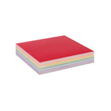 Cardboard Squares Coloured -290gsm 20cm - 100 Sheets