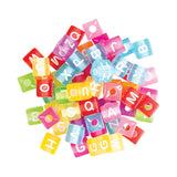 Alphabet Cube Beads Coloured – 100 g