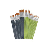 Bulk Taklon Brushes Asst - Set of 32