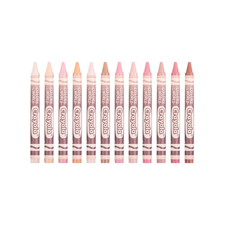 Colours of the World Crayons - Pack of 24 - Educating Kids