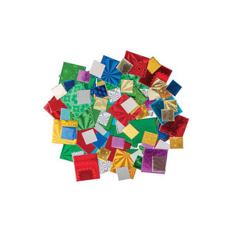 Mosaic Squares Metallic 1cm & 2cm â€“ Pack of 5000 - Educating Kids