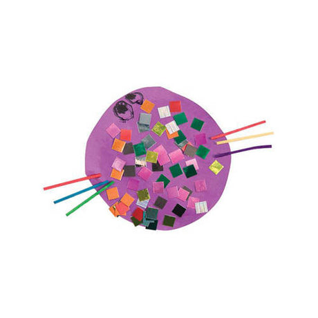 Mosaic Squares Metallic 1cm & 2cm â€“ Pack of 5000 - Educating Kids