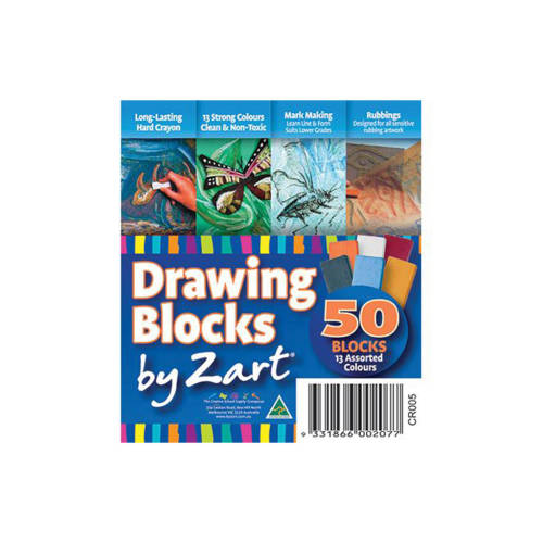 Zart Drawing Block - Pack of 50 - Educating Kids