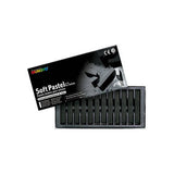 Soft Pastel Compressed Charcoal - Pack of 12