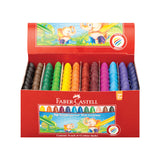Faber-Castell Kindergarten Crayons - 12 Colours Pack of 96