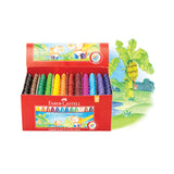 Faber-Castell Kindergarten Crayons - 12 Colours Pack of 96