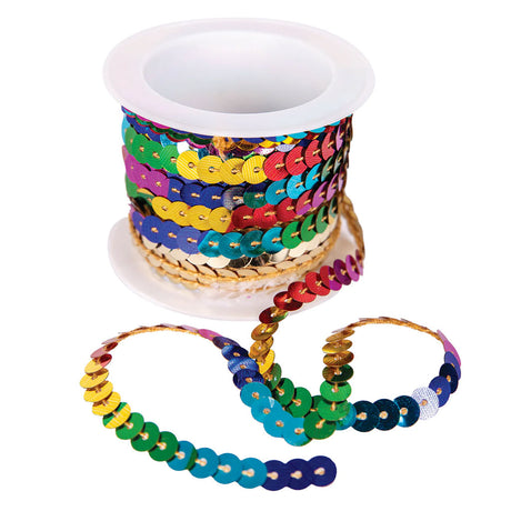 Rainbow Sequin String - 5mm x 5m