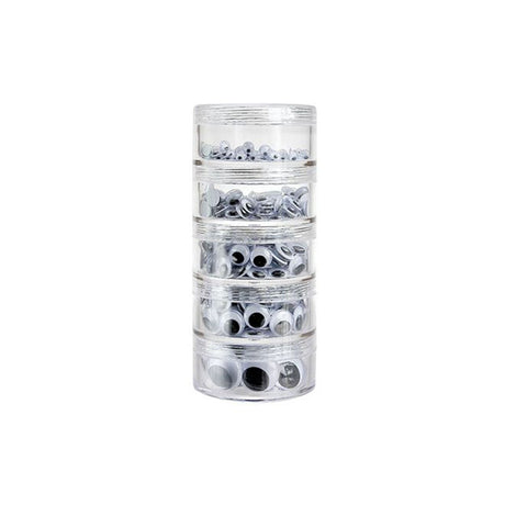 Joggle Eyes Stackable - Pack of 550 - 5-20mm - Educating Kids