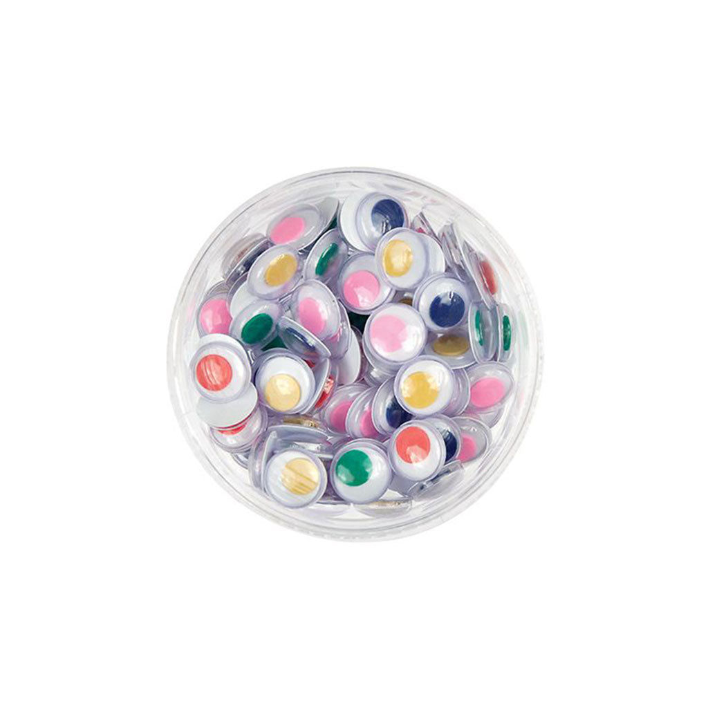 Joggle Eyes Stackable Coloured - Pack of 450 - 5-20mm - Educating Kids